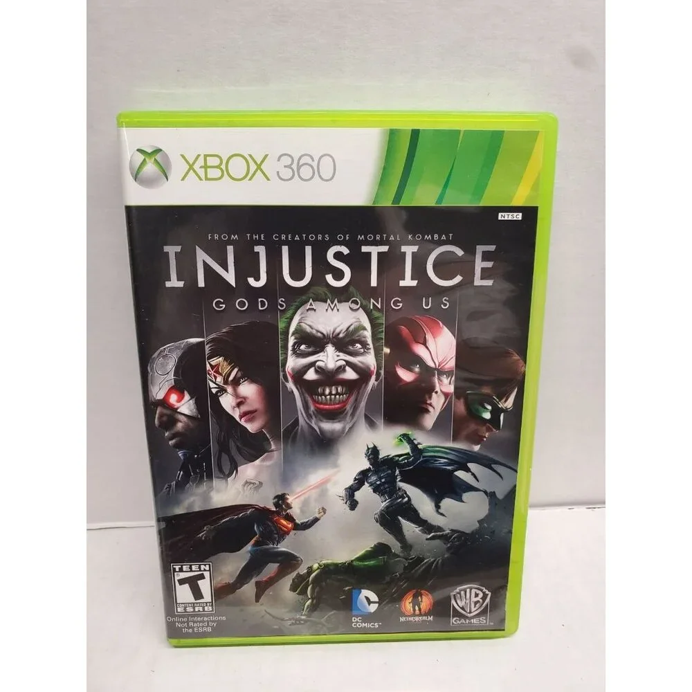 Injustice Gods Among Us Video Game for XBox 360